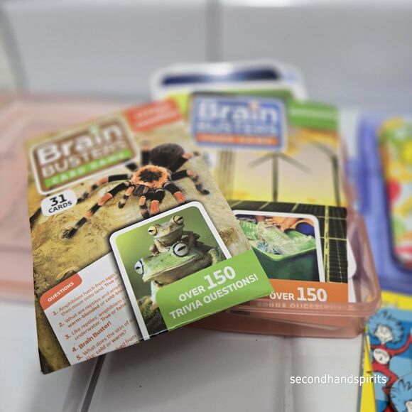 Educational Flash Card Lot – Dr. Seuss, Brain Busters & More! - Picture 5 of 6